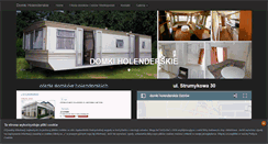 Desktop Screenshot of domkiholenderskie.org
